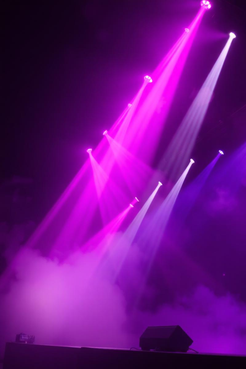 Palco iluminado