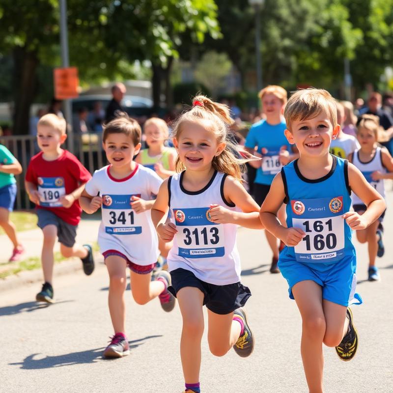 Corrida infantil