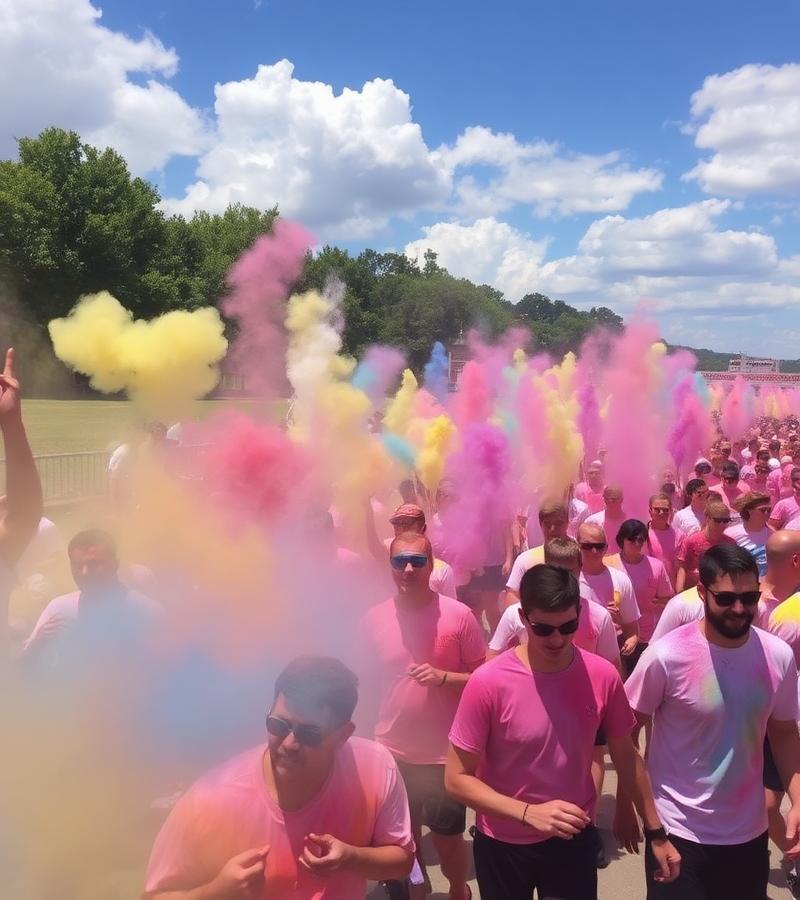 Festa das cores